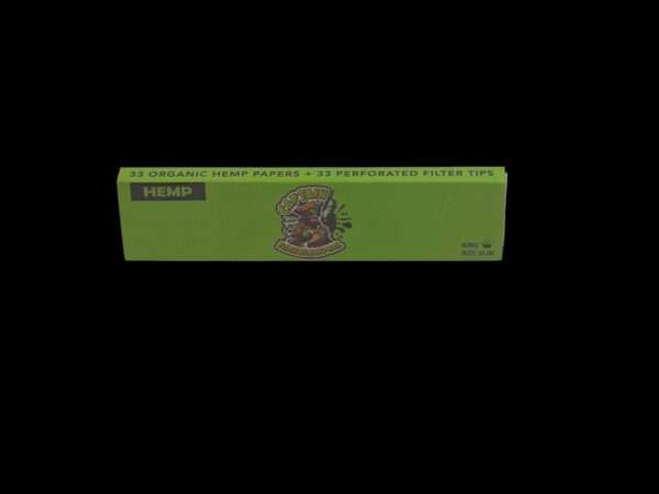 Captain Kush Organic Hemp Rolling Papers - Box of 32 Packs - Image 4